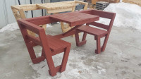 Custom Two-Person Picnic Bench
