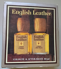 Vintage English Leather Cologne and After Shave