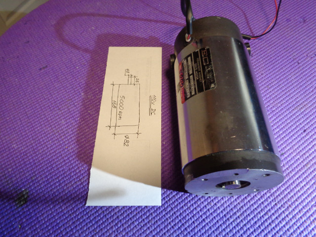 DC 110 v magnet servo motor 5000 rpm. in Other Business & Industrial in City of Toronto - Image 3