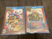 Nintendo Wii U Zelda Mario Sealed Games 