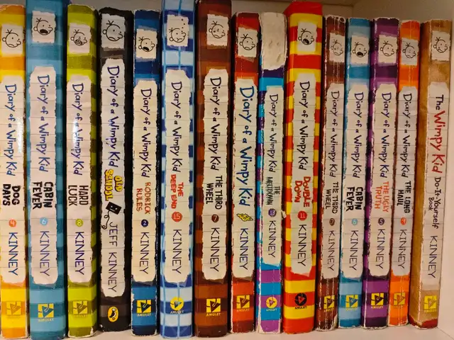 book series "Diary of A wimpy kid" in Children & Young Adult in Ottawa - Image 3