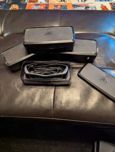 I have 8 pairs of Panasonic active 3D glasses for sale. Please note that only certain models are com...