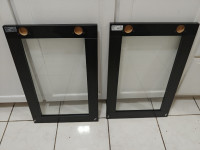 Sindvik glass doors for Ikea BESTÅ tv bench