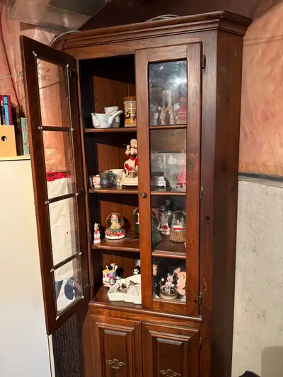 Pine Corner Hutch, View more