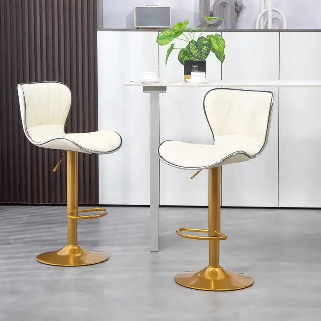 Counter Height Bar Stool, Adjustable Height Bar Chairs in Chairs & Recliners in Markham / York Region - Image 4
