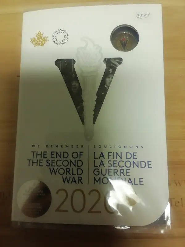 2020 Royal       Canadian Mint We Remember  Coin in Arts & Collectibles in Mississauga / Peel Region - Image 2