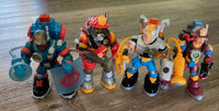RESCUE HEROES TALKING FIGURES, SET OF FOUR