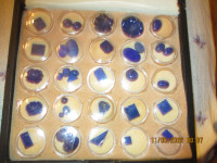 Cut & Polished Lapis Lazuli Semi - Precious Gemstones