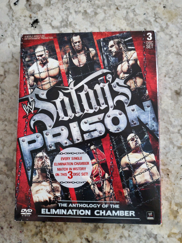 Satan's Prison Elimination Chamber Anthology DVD in CDs, DVDs & Blu-ray in Mississauga / Peel Region