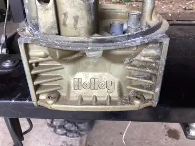 Holley carburetor. Not complete, appears to be the main body. Says 8050B on the side. $20