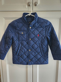 Boy's Polo Quilted Jacket - size 5