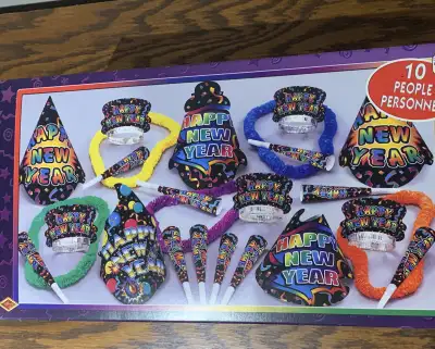NEW - New Year's Eve Party Accessory Kit, View more