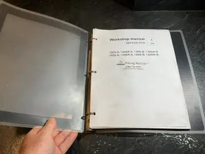 Volvo Penta 130S & 150S Sailboat Drive Workshop Manual, View more