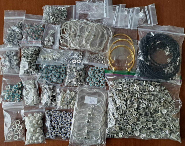 Huge Lot of Lg Hole Jewelry Making Supplies- All New!! in Hobbies & Crafts in Moncton - Image 4