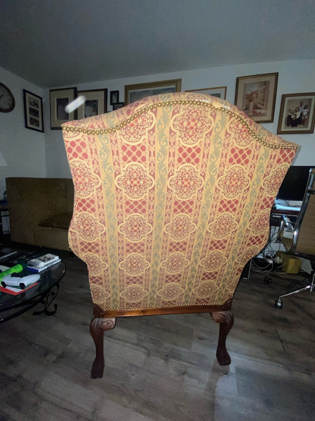 Fauteuil antique / antique armchair dans Chaises, Fauteuils inclinables  à Longueuil/Rive Sud - Image 3