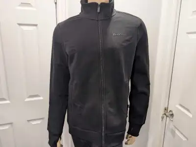 NWT - Men's Black Bench Full Zip Workout Gym Casual Jacket, View more