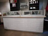 Glass and Marble Display Counter