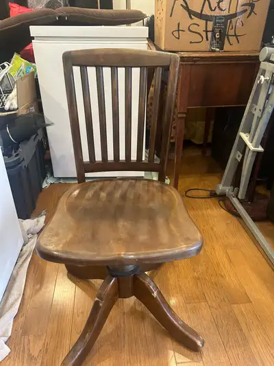 Vintage Office Specialty Swivel Desk Chair – 1920s, View more
