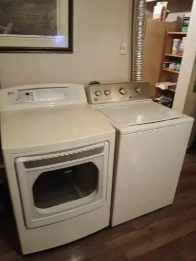 Washer and Dryer, View more