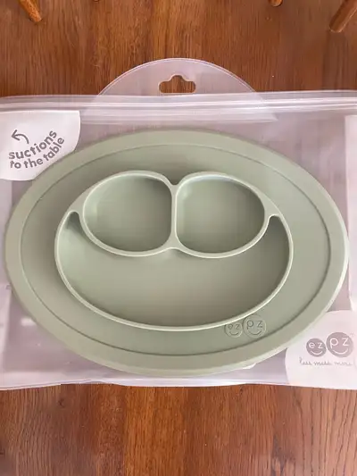 ezpz mini mat - sage green, View more