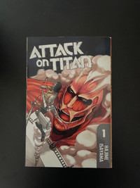 Tome 1,3,4 of attack on titan