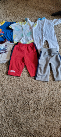 Baby boys clothes size 6 months