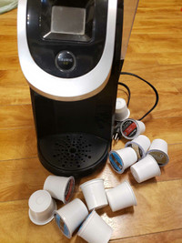 Keurig with coffee pods