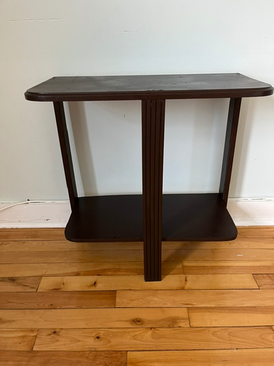 VINTAGE WOODEN SIDE TABLE, View more