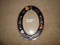 Oval Mirror Picture Frame