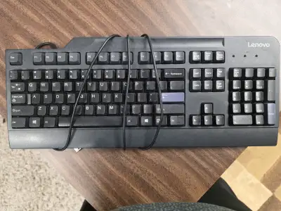 Lenovo Keyboard KB1021 - Standard Wired Black, View more