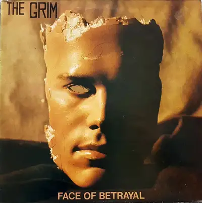 The Grim 1988 LP record album Face of Betrayal vinyl punk, View more
