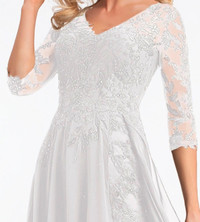 Wedding Dress - White - Size 6