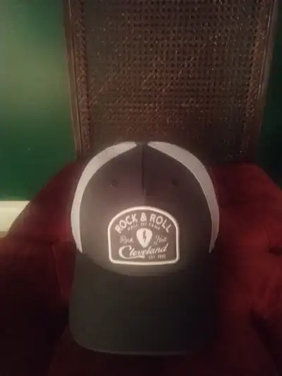Rock and roll Hall of Fame hat, View more