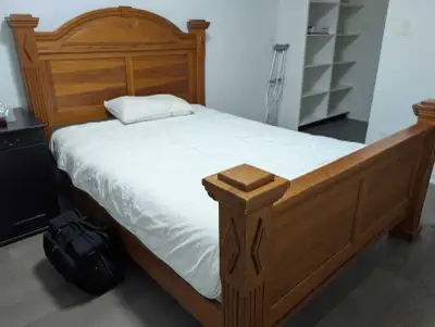 Queen Size Wooden Bed Frame, View more