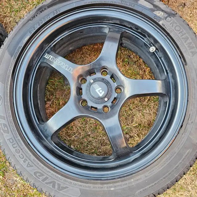 215/50/17 all season tires with Motegi Traklite Mr131 light weig in Tires & Rims in Markham / York Region - Image 4