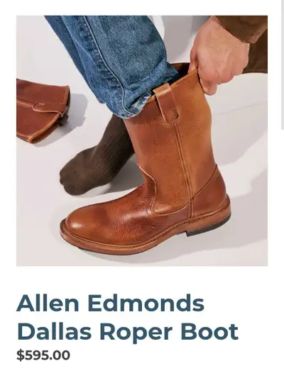 Brand New Men's Allen Edmonds Boots, View more