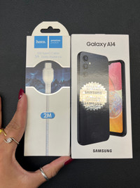 Samsung Galaxy A14 + Hoco Type C cable(free)