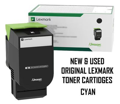 ⭐⭐TONER - LEXMARK CX410 / CX510 HIGH YIELD - CYAN⭐⭐, View more