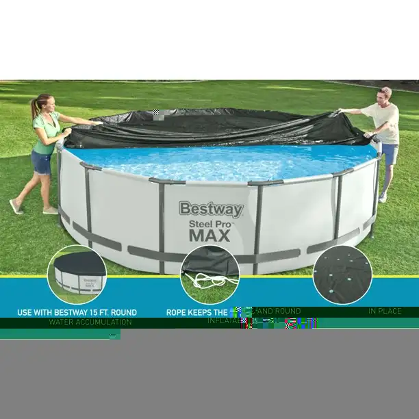 Bestway Flowclear 15' Pool Cover for Above Ground Frame Pools in Hot Tubs & Pools in City of Toronto - Image 6