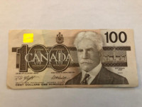 $100 DOLLAR CANADA BILL - SERIES 1988