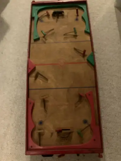 Vintage Table Hockey Game, View more