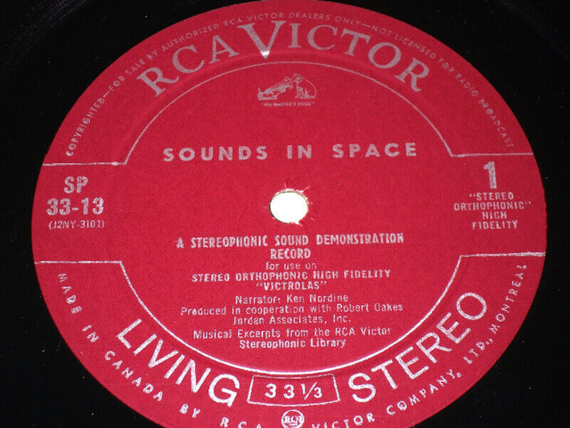 Sound in Space - Artistes variés (1958) LP JAZZ dans Art et objets de collection  à Ville de Montréal - Image 4