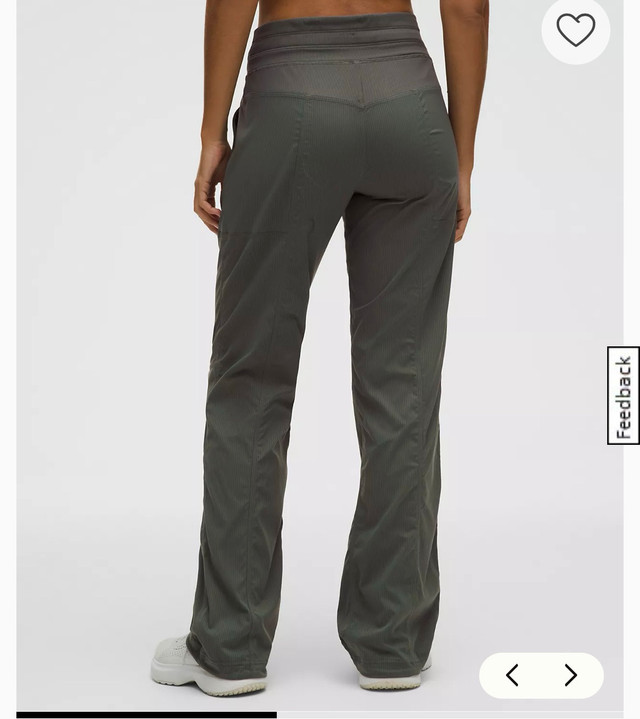 Lululemon dance studio pants (unlined), size 4 grey in Women's - Bottoms in Edmonton - Image 2