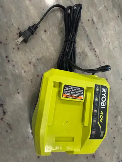 Ryobi 40V Charger, View more