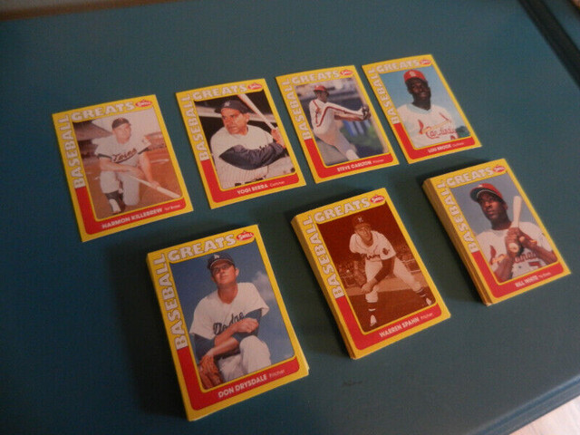 Vintage 1990 Swell Baseball Cards Hall of Famers Lot of 74 Stars in Arts & Collectibles in Oshawa / Durham Region