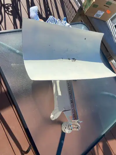 Detecto by Jacob Bros Brooklyn NY . Beam -type baby scale