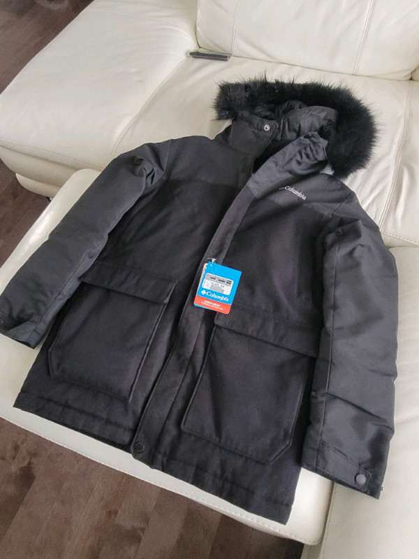 Manteau d'hiver Columbia jeune homme L dans Enfants et jeunesse  à Longueuil/Rive Sud