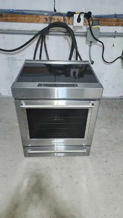 kitchenAid induction stove , View more