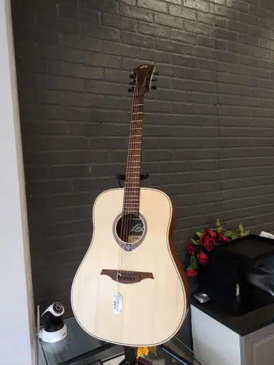 Lag solid top acoustic guitar, View more