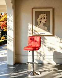 Red adjustable bar stool  Markham / York Region Toronto (GTA) Preview